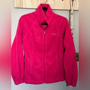 Columbia Pink Fleece Jacket